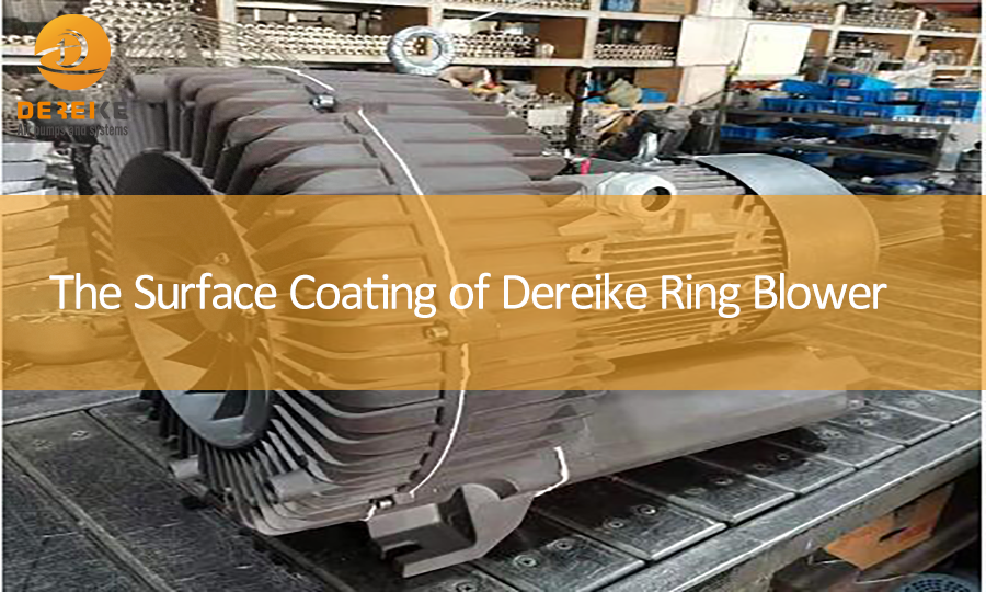 The Surface Coating of Dereike Ring Blower 