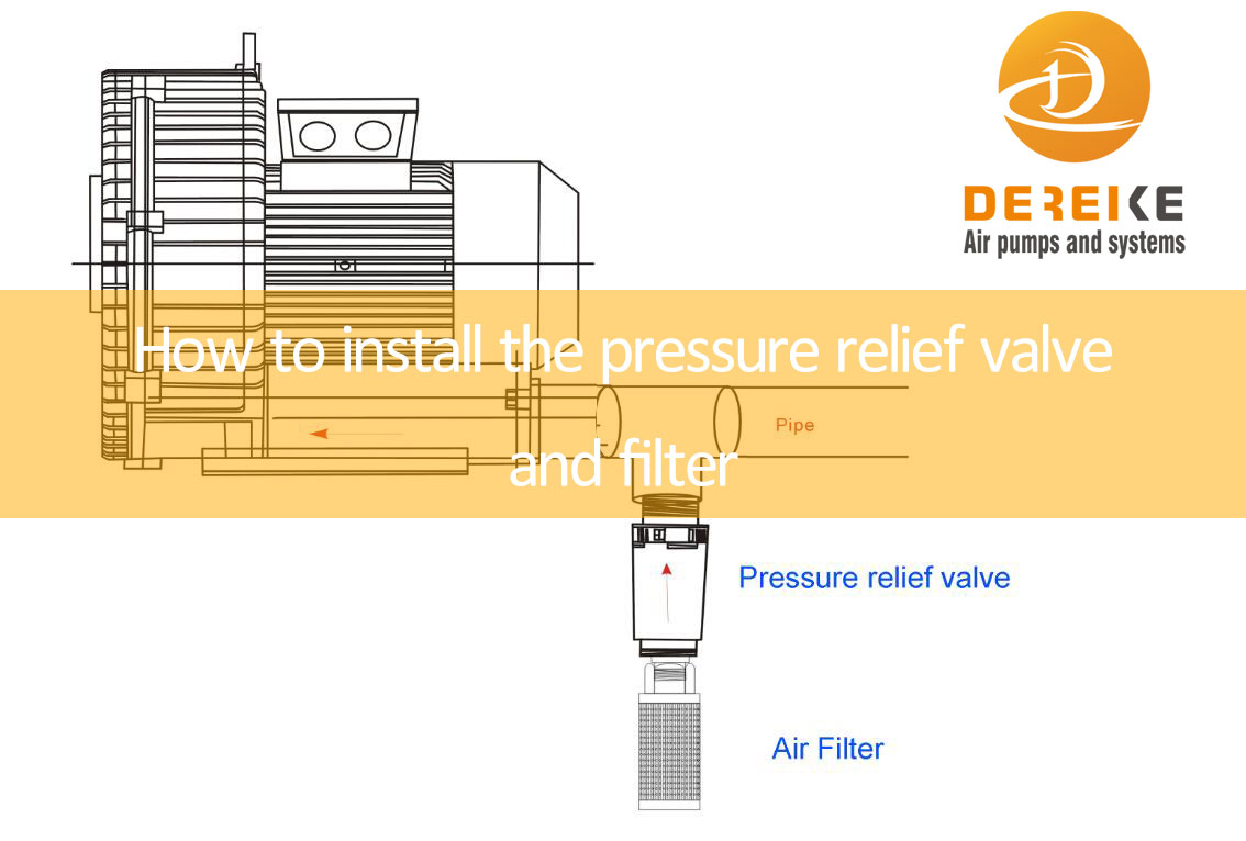 Blower tutorial:How to install the pressure relief valve and filter