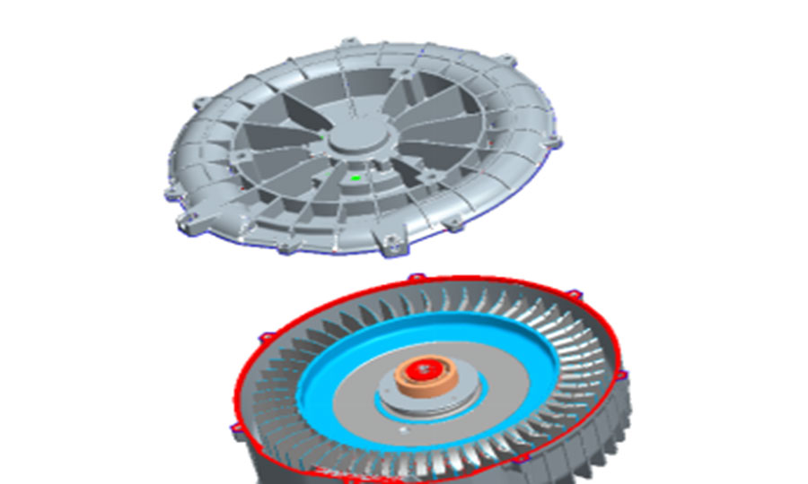 Disassembly method of single impeller side channel blower Dereike